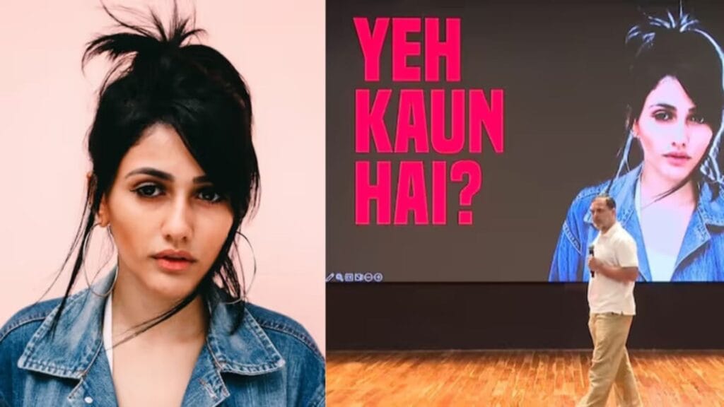 Rahul Gandhi Drops New ‘Hydrogen Bomb’: Brazilian Model’s Photo Used for 22 Voters in Haryana, Congress Alleges “Systematic Theft”